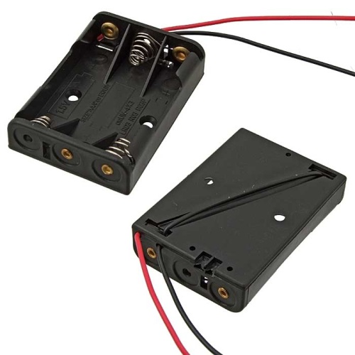 Батарейный отсек RUICHI BH431 AAA 3x1, открытый | код 59665 | Ruichi