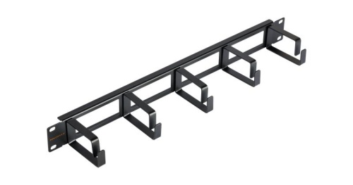 Органайзер 19 дюймов, 1U, кольца 60мм, металлический, с отверстиями, черн, 2шт. | код NMC-OK600H-1U-BK-2 | NIKOMAX Органайзер 19 дюймов, 1U, кольца 60мм, металлический, с отверстиями, черн, 2шт. | код NMC-OK600H-1U-BK-2 | NIKOMAX