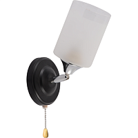 Бра светильник настенный с выключателем 1хЕ27 60Вт 9073-401 модерн Marielle Rivoli | код Б0066475 | Rivoli