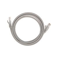 Патч-корд U/UTP, CAT 6, RJ45-RJ45, 26AWG, LSZH, серый, 2м REXANT | код 02-0290-2 | REXANT