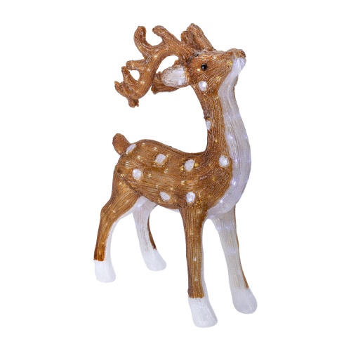 Акриловая светодиодная фигура Пятнистый олень 50х25х75 см, IP65, понижающий трансформатор в комплекте NEON-NIGHT | код 513-281 | NEON-NIGHT