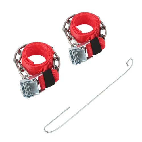 Цепи (браслеты) противоскольжения REXANT для легковых автомобилей, однорядные, к-т 2 шт. | код 07-7024 | REXANT