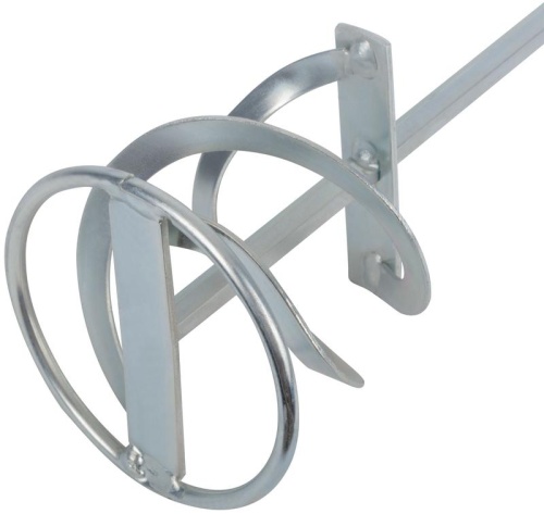 Миксер для строительных смесей оцинкованный Профи 100х600 мм | код 4250 | FIT фото 2 Миксер для строительных смесей оцинкованный Профи 100х600 мм | код 4250 | FIT фото 2