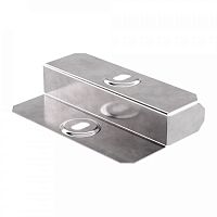 Переходник по высоте Стандарт INOX (AISI 409) 100х100х80 Промрукав | код PR16.5701 | ПРОМРУКАВ