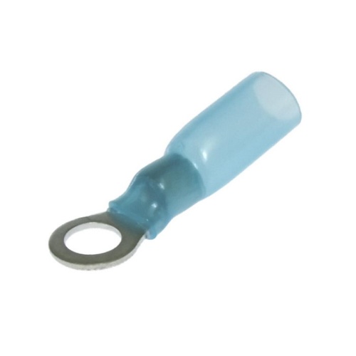 Наконечник кольцевой изолированный RUICHI RV2-5 HST, 27 А, 16-14 AWG, синий, латунь луженая | код 108148 | Ruichi Наконечник кольцевой изолированный RUICHI RV2-5 HST, 27 А, 16-14 AWG, синий, латунь луженая | код 108148 | Ruichi