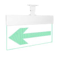 Оповещатель световой Молния-24 Ультра Стрелка влево зеленые светодиоды | код Молния Ультра 24 СтрВл | Вистл