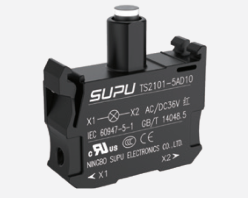 TS2101-5AG20 Блок индикации TS2, прижин.зажим, AC 220V, зел., шт | код TS2101-5AG20 | SUPU