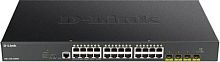 Коммутатор D-Link DGS-1250-28XMP/A1A (L2) 24x1Гбит/с 4SFP+ 24PoE 370W управляемый | код 1396637 | D-Link