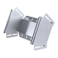 Угол вертикальный внешний 45 градусов Стандарт INOX (AISI 316) 300х100 Промрукав | код PR16.2939 | ПРОМРУКАВ