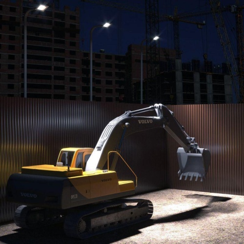 Прожектор светодиодный Elementary 100Вт IP65 6500К 8500лм PROMO G3 черн. GAUSS 613100100P фото 5