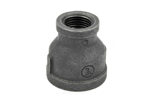 Муфта чугунная переходная Ду20х15 (3/4'х1/2') ВВ | код. 127-3490 | Fittex PLUS