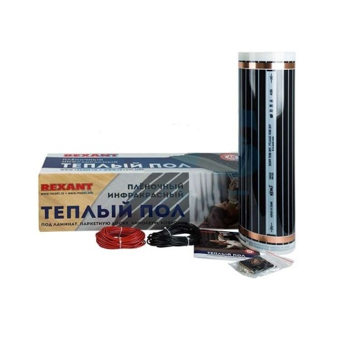 Комплект "Теплый пол" (пленка) Ultra RXM 220-0.5-10 (2200Вт/0.5х20м/S обогрева: 10кв.м) | Код. 51-0513-4 | Rexant