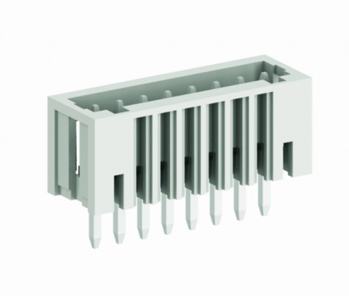 425202 Вилки на плату MCS горизонт. шаг 2.5мм, 2 конт., бел., шт | код 425202 | SUPU