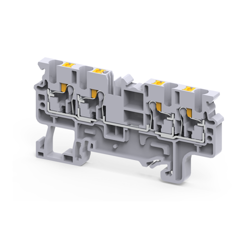 Клемма с 4-мя контактами push-in OptiClip СP-2,5-QUATTRO-(0,2-2,5)-I-BU-синий | код 331847 | КЭАЗ Клемма с 4-мя контактами push-in OptiClip СP-2,5-QUATTRO-(0,2-2,5)-I-BU-синий | код 331847 | КЭАЗ