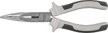 BNP0200 Длинногубцы изогнутые 45° с двухкомпонентными рукоятками, 200 мм | код BNP0200 | Thorvik