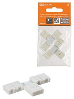 Коннектор для жесткого T-соединения двух светодиодных лент шириной 8 мм, (уп. 2 шт), TDM | код SQ0331-0414 | TDM