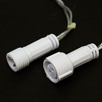 Гирлянда светодиодная "Нить" 10м 100LED мультиколор 10Вт 230В IP65 постоян. свечение провод ПВХ прозр. (нужен шнур питания 303-500-1) Neon-Night 305-189