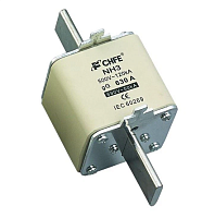 Вставка плавкая NH3, 500A, 500VAC, 120kA, тип gG | код NH3-500GG | CHFE