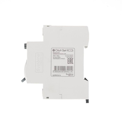 City9 Set Выключатель дифференциального тока (ВДТ) 63А 2P 300мА A-S 230В | код C9R87263 | Systeme Electric City9 Set Выключатель дифференциального тока (ВДТ) 63А 2P 300мА A-S 230В | код C9R87263 | Systeme Electric