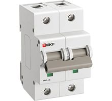 Автоматический выключатель ВА 47-125 2P 10А (D) 15кА PROXIMA EKF | код mcb47125-2-10D | EKF