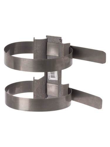 Держатель хомут сдвоенный ?80-150 мм для изоляционной штанги, М8, термодиффузия TDM | код SQ2402-3163 | TDM