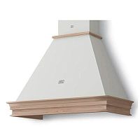 Вытяжка каминная Lex Verona 900 белый/бук неокрашенный управление: ползунковое (1 мотор) | код 1023837 | LEX