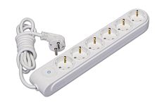 Удлинитель 6х10м с заземл. 16А IP20 с выкл. защ. шторки Makel N6310083