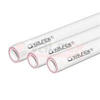 Труба армированная стекловолокном SDR 7.4 PN20 ф20х2.8мм (70) штанга 2м | код 101050202 | VALFEX