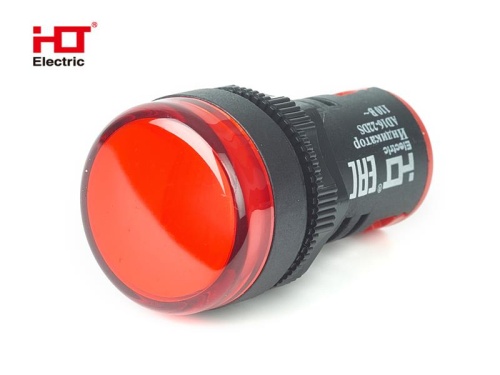 Лампа AD16-22DS(LED)матрица d22мм красный 110В IP40 HLT | код 085-06-23 | HLT Лампа AD16-22DS(LED)матрица d22мм красный 110В IP40 HLT | код 085-06-23 | HLT