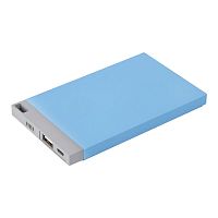 Портативное зарядное устройство Power Bank 4000 mAh USB PROconnect (ЦВЕТ ГОЛУБОЙ) | код 30-0500-3 | PROCONNECT