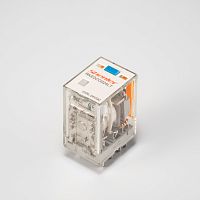 Реле, 2CO, 7A, 115VAC, 7A, LED, герм | код RKE2CO615LS | Shenler