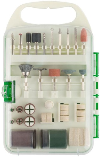 Набор насадок для гравировальной машины в чемоданчике 71 шт | код 36498 | FIT фото 2