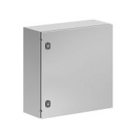 Корпус навесной STH с М/П из нержавеющей cтали AISI316 ВxШxГ 600x600x250 мм, с фланцем, IP66 | код R5STH0669F-316 | DKC
