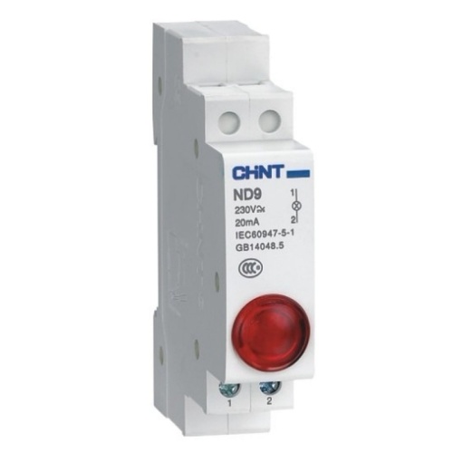 Индикатор ND9-1/r красный , AC/DC24В (LED) (CHINT) | код 594111| CHINT