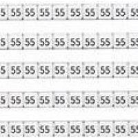 504 937, DO10/5, Вертикальная марк-ка (371-380), уп.500шт. | код 0.0.0.5.04937 | KLEMSAN