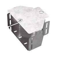 Переходник симметричный с крышкой Стандарт 200х100х100 Промрукав | код PR16.0475 | ПРОМРУКАВ