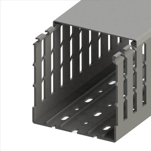 551 036WS, KKC 1001, Перфорированный короб с крышкой, 100x100 (ШхВ), (упак. 24м), Широкий шаг перфорации | код 0.0.0.5.51036WS | KLEMSAN 551 036WS, KKC 1001, Перфорированный короб с крышкой, 100x100 (ШхВ), (упак. 24м), Широкий шаг перфорации | код 0.0.0.5.51036WS | KLEMSAN