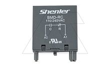 Модуль BMD-RC, резистор+конденсатор, 110_240VAC/DC, черный, для STB14, SEB11-E, SUB*-E, GZP8, GZP11, MT 78 740(745) | код BMD-RC/110_240VAC | Shenler