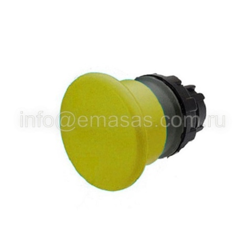 Головка для кнопки Грибок без фиксации жёлтая | код BDMS | EMAS Головка для кнопки Грибок без фиксации жёлтая | код BDMS | EMAS