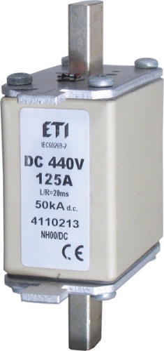 Предохранитель NH-00 160A 440V DC | код 004110214 | ETI