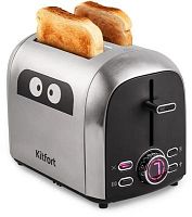 Тостер Kitfort КТ-2099 925Вт серебристый/черный | код 1897069 | KITFORT