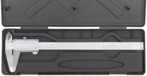 Штангенциркуль металлический нержавеющий 150 мм / 0,02 мм | код 19845 | FIT фото 4