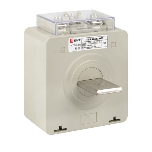 Трансформатор тока ТТЕ-A-800/5А с клеммой напряжения класс точности 0,5 PROxima | код tte-S-800 | EKF фото 2