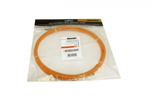 Устройство для протяжки кабеля мини УЗК в бухте 15м (диаметр прутка с оболочкой 3 5 мм), Hyperline CPS-GP3.5-B-15M | код 248565 | Hyperline