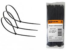 Хомут 2,5х200мм нейлон (черный) (100шт) TDM | код SQ0515-0205 | TDM