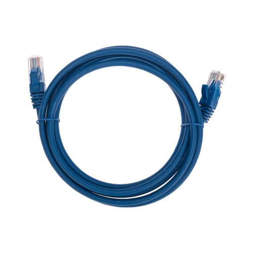 Патч-корд U/UTP, CAT 6, RJ45-RJ45, 26AWG, LSZH, синий, 2м REXANT | код 02-0294-2 | REXANT