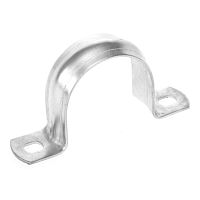 Скоба металлическая двухлапковая СМД d38-40 мм (50 шт/уп) Промрукав | код PR08.2551 | ПРОМРУКАВ