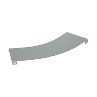 Крышка на угол горизонтальный 45?, осн.200, R-600 в комплекте с крепежными элементами и соединительными пластинами, необходимыми для | код LK0260K | DKC
