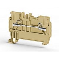 307 018, Клеммник пружинный быстрозажимной (Push in), 1,5мм.кв. (коричневый), PYK 1,5M | код 0.0.0.3.07018 | KLEMSAN