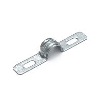 Скоба металлическая двухлапковая усиленная противопожарная СМДУ d10-11 мм (100шт/2200шт уп/кор) Промрукав | код PR13.02409 | ПРОМРУКАВ